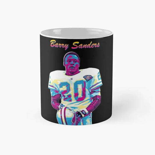 Barry Sanders Classic Mug, Best Gift For Family, Gift For Fan, Gift For Holiday
