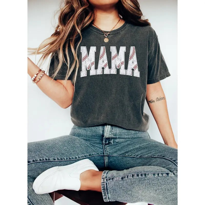 Baseball Mama Shirt, Mothers day Gift For Baseball Mom, Gift For Baseball Lover Mom Shirt, Mothers Day Shirt, Baseball Season Mom Shirt