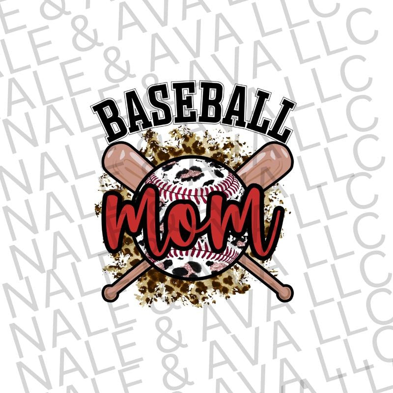 Baseball Mom DTF Transfer