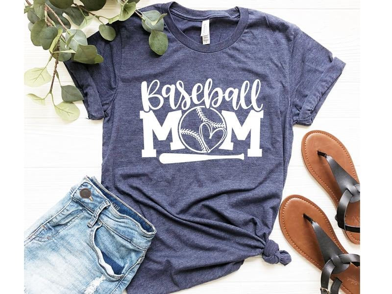 Baseball Mom Shirt Sports Mom Shirt Trendy Mom Shirt Gifts For Mom Mothers Day Gift Baseball Gifts Mama Life Shirt Baseball Shirt TK43GN