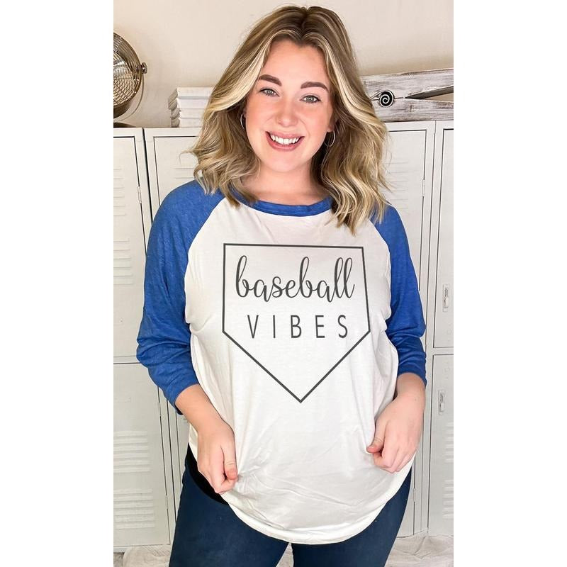 Baseball Vibes Raglan