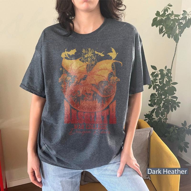 Basgiath War College Shirt, Fourth Wing Shirt, Dragon Ridder Rebecca Yoros Shirt, Fourth Wing Violet Sorrengail Bookish...