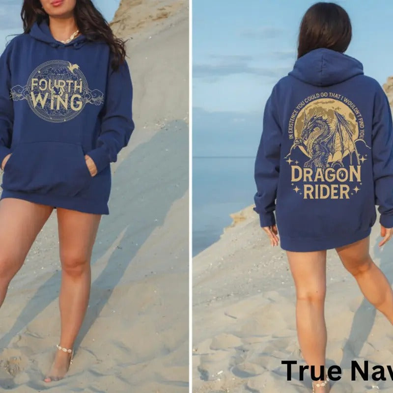 Basgiath college Hoodie, Fourth wing sweatshirt Dragon Rider Violet Sorrengail Xaden Riorson Sweater Fantasy Bookish booktok T-shirt, sweater and Hoodie