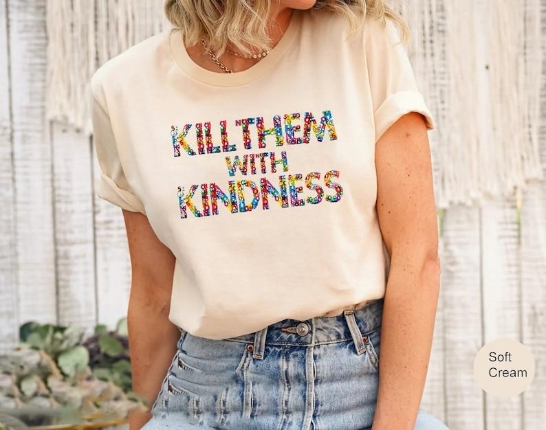 Be Kind Shirt, Kindness Shirt, Christian Shirt, Retro Be Kind Shirt,Vintage Shirt, Love Shirt,Women's Shirt,Gift For Women,Anti-Racism Shirt