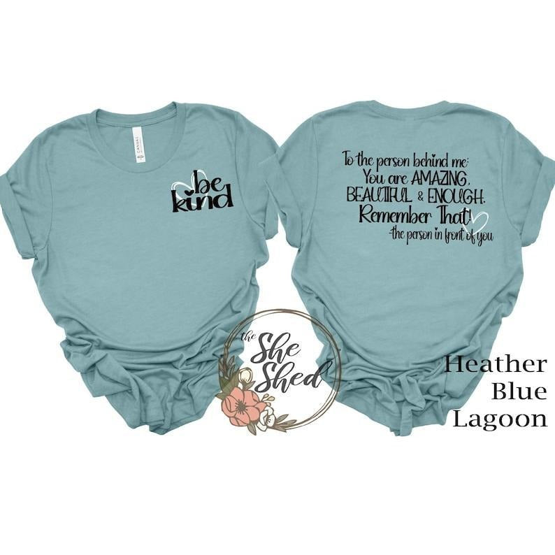 Be Kind and Spread Love with Mental Health Advocacy T-shirt, sweater and Hoodie 2 sides Cotton Sweatshirt | WearSparks.com