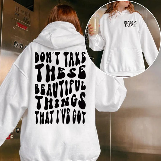 Beautiful Things I Got 2 Sides Hoodie, Bensonn Country Tour Merch, Concert Outfit, Unisex Sweater Pullover Tee