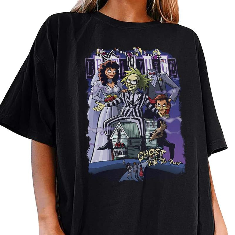 Beetlejuice 1988 Movie T-Shirt, Vintage Halloween Movie Shirt, Beetlejuice Shirt, Horror Movie Shirt, Beetlejuice Gift, Halloween Party