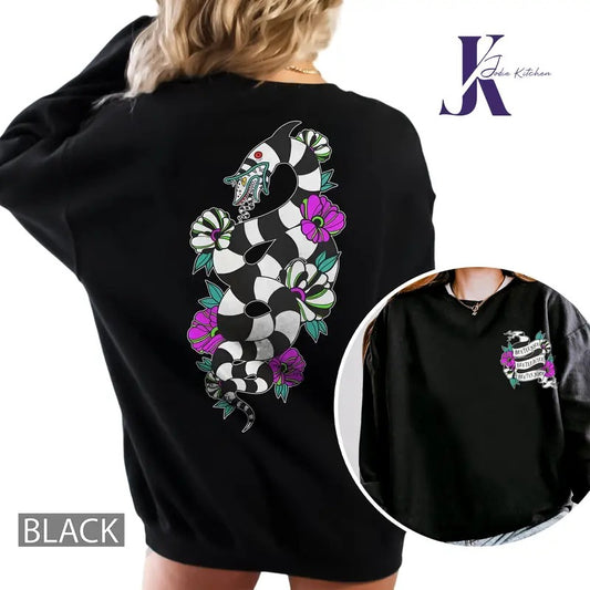 Beetlejuice Halloween Shirt, Beetle juice Sandworm Halloween Horror Movie Shirt, Halloween Stay Spooky Sweatshirt, Horror Film Shirt