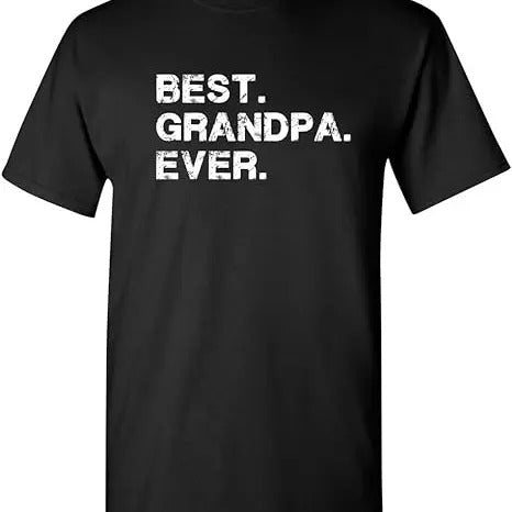 Best Grandpa Ever Idea for Dad Novelty Humor Funny Shirt, Gift For Dad, Family Shirt, Valentine Day shirt, gift for...