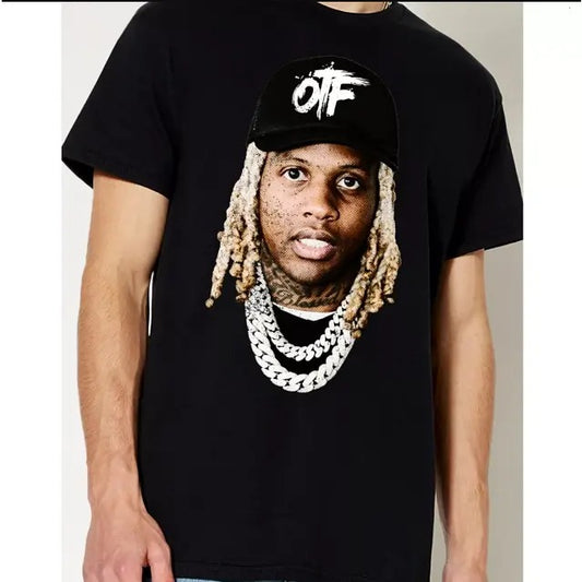 Big Face Rap L Durk T Shirt OTF Tee