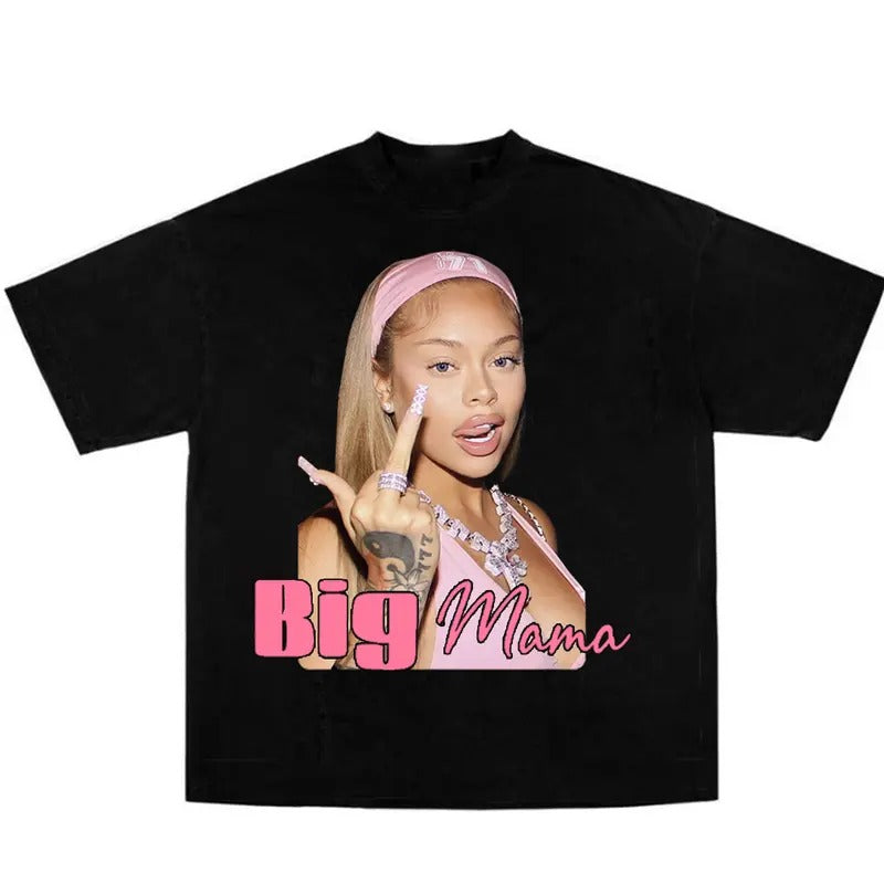 Big Mama Music Tee, Perfect for Fans Streetwear