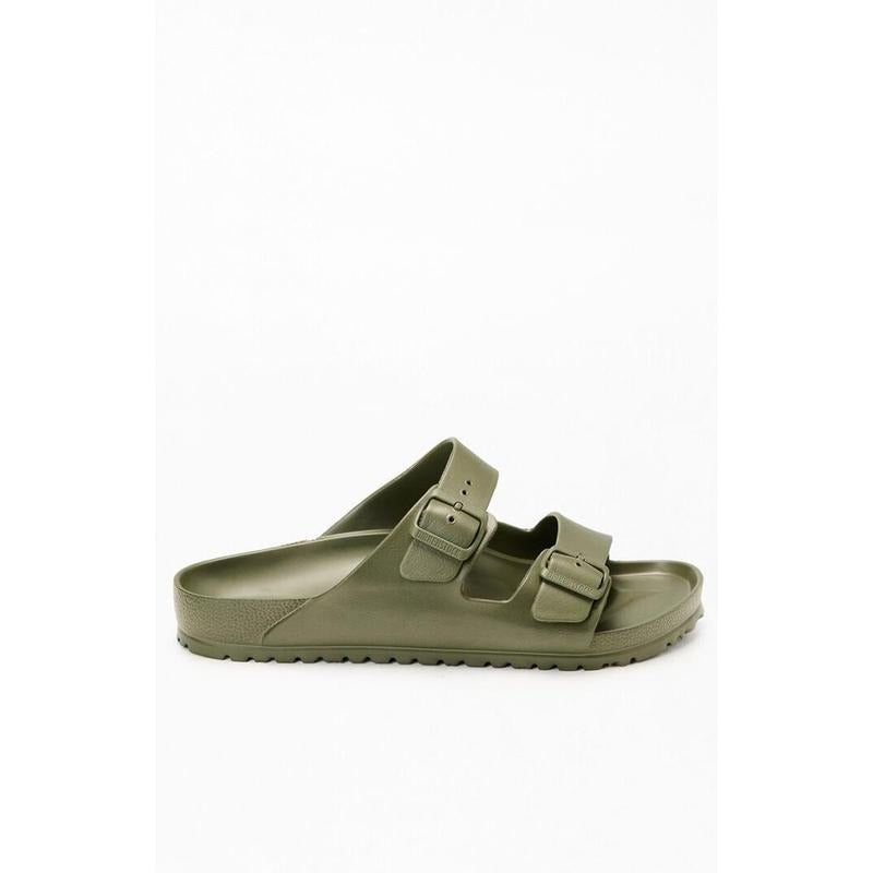 Birkenstock Men's Arizona Essentials Slide Sandal Khaki - Multicolor T-Shirts, Hoodie, Sweatshirt | WearSparks.com