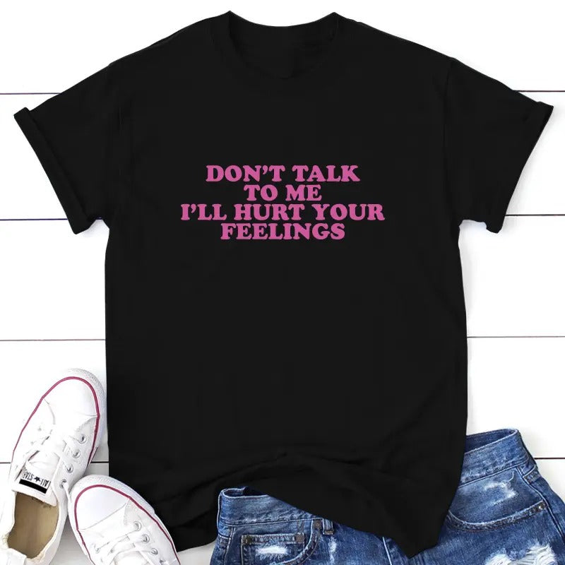 Don't Talk To Me Apparel, Proudly Printed In The USA, Tee, Gray / White / Blue / Black #sassy #cute Hoodie, Sweatshirt