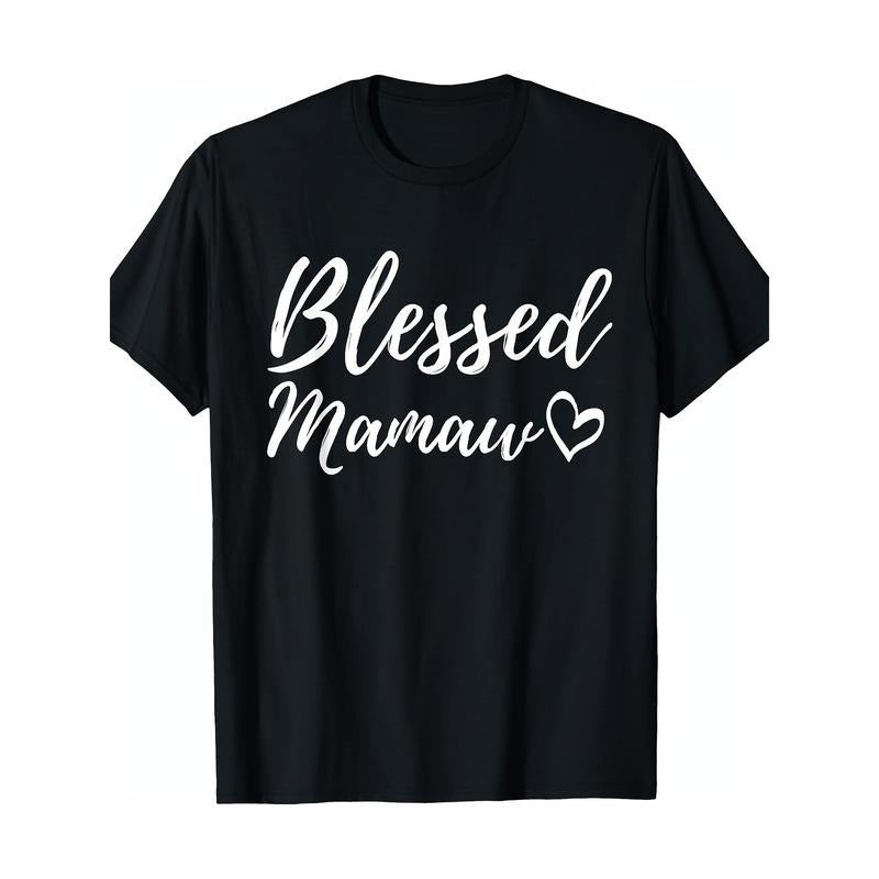 Blessing Mom's Shirt Christmas Family Matching Thanksgiving T-Shirt - Preferred Premium Cotton, Illustrator Printed...