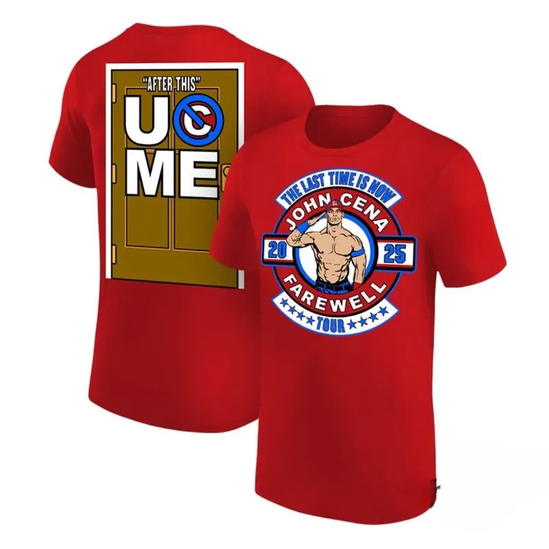 John Cena The Last Time Is Now Farewell Tour 2 Sides T-Shirt, John Felix Anthony Cena Jr After This Shirt, John Cena Wwe Professional Wrestler Fan Gift For Men Women Unisex Tee, Crew Neck SweatShirt, Hoodie, 100% Cotton, Black/White/Red/Navy/Blue, S-5XL