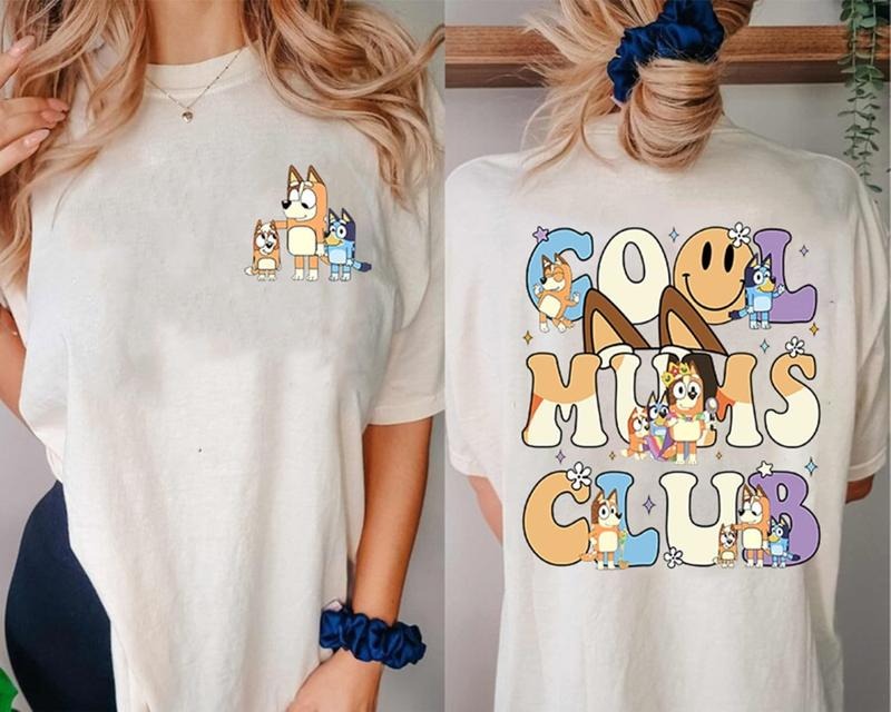 Bluey Cool Mum Club Sweatshirt, In My Bluey Mom Era Shirt, Bluey Mama Shirt, In My Mom Era Sweatshirt, Mom Life Shirt, Mother's Day Sweatshirt