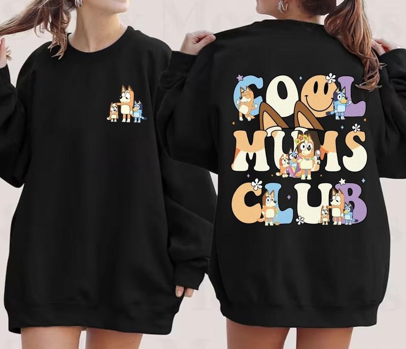 Bluey Cool Mum Club Sweatshirt, In My Bluey Mom Era Shirt, Bluey Mom Shirt, Bluey Mum Shirt, Bluey In My Mom Era Sweatshirt