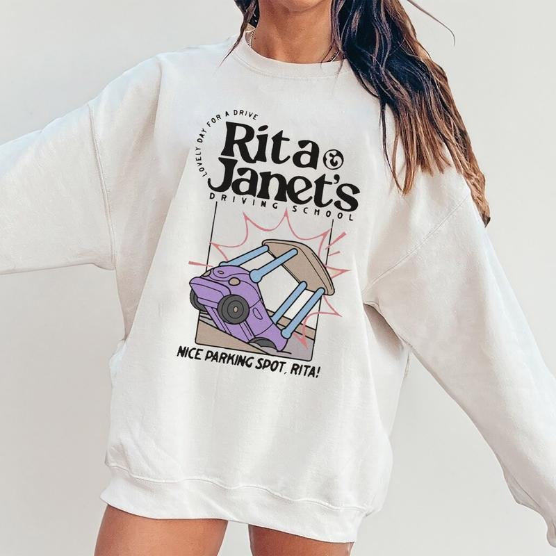 Bluey Janet and Rita Shirt, Rita and Janet's Driving School Shirt, Bluey Grannie Shirt, Bluey Back To School Shirt, Bluey Toddler Shirt