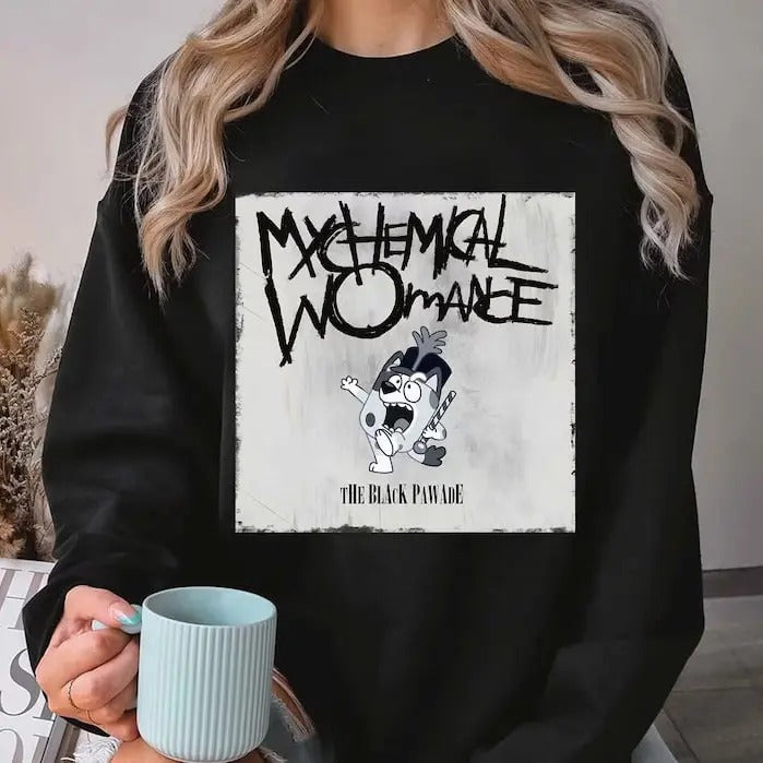 Bluey Muffin My Chemical Romance Shirt, Muffin My Chemical Romance Shirt, Bluey Tee, Bluey Cartoon Shirt, Bluey Birthday Gift