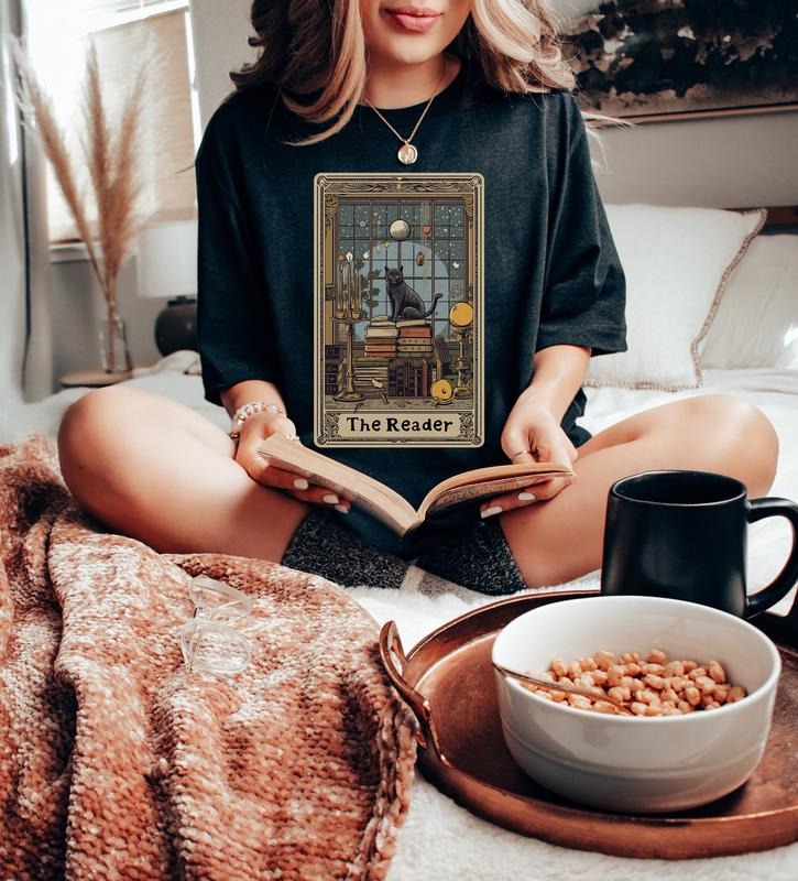 Book Lovers Gift, Bookish Shirt, Bookworm, Book Worm Gift, Dark Academia, Cat Mom Gift For Her, Gift For Friend, Booktok...