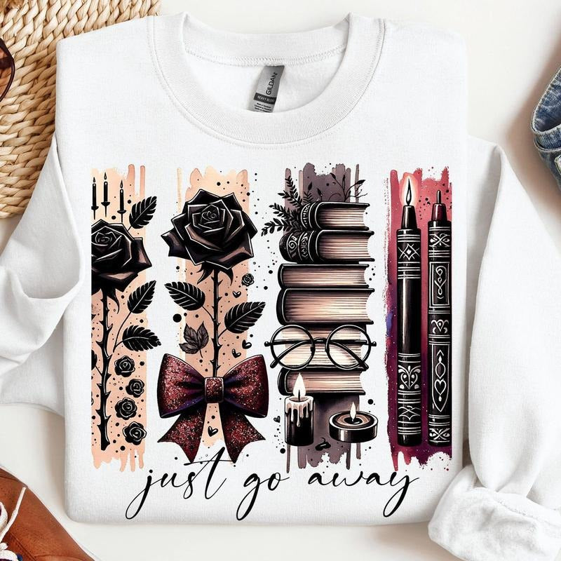 Bookish Book Lover Shirt Sublimation Design Instant Digital Download, Cute Graphics, Glass Jar Design, Tshirt Design...