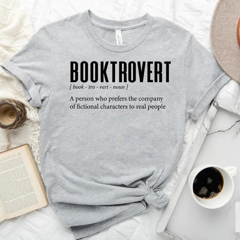 Booktr0vert T-shirt, Definitjon Shirts, Nerd Tshirt, Bookish Shirts, Teacher Tshirt, Librarian Shirt, Book Nerd Shirt,Library Lover, Bookworm
