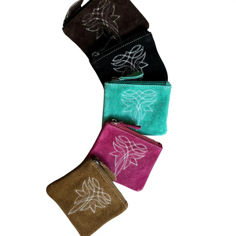 Boot Stitch Coin Purse