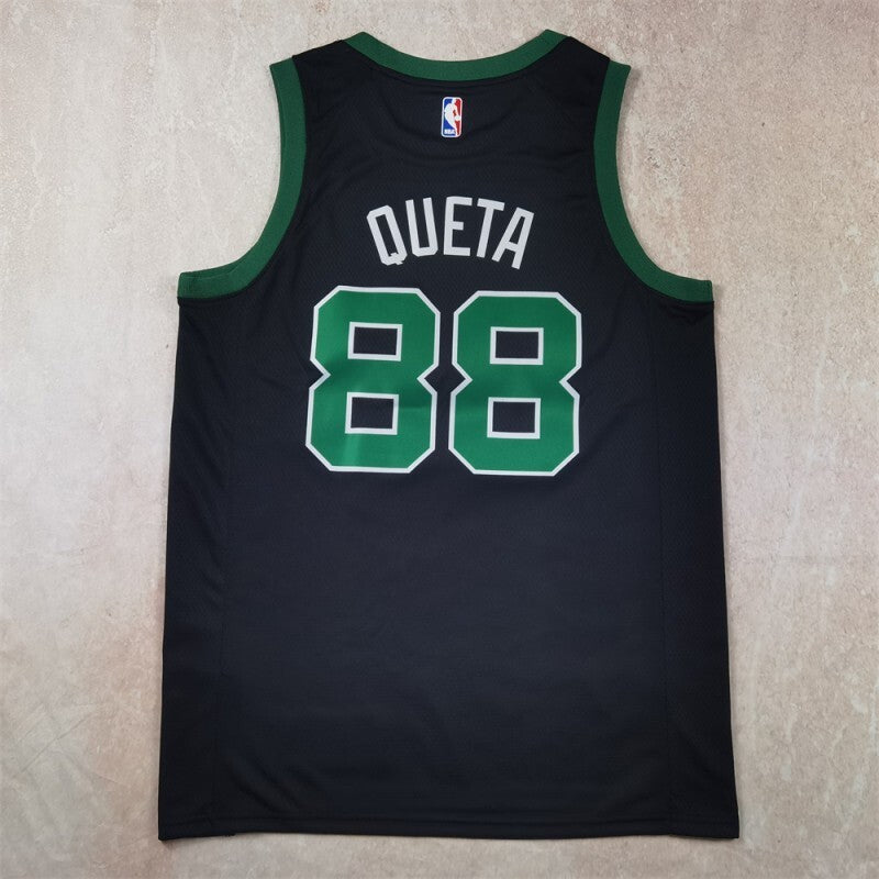 Boston Celtics#88 Neemias Queta Hot Press Celtics Style 3