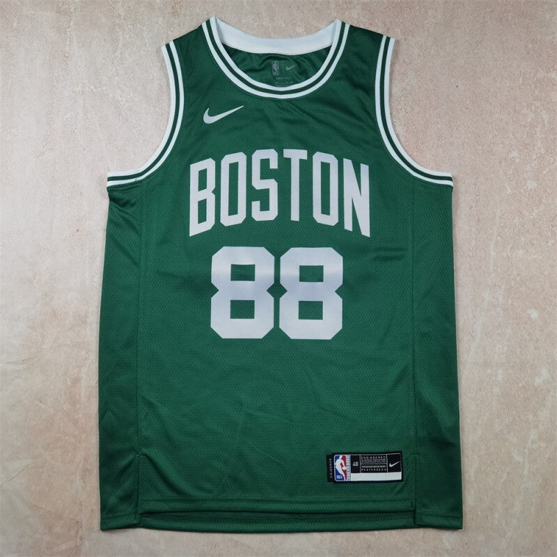 Boston Celtics#88 Neemias Queta Hot Press Celtics Style 6
