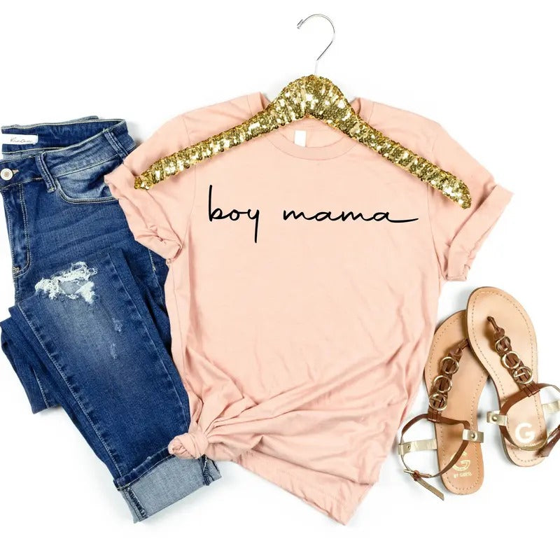 Boy Mama Shirt Mother's Day Shirt Mother's Day Gift Funny Mama Shirt Mom Of Boys Gift For Mom Mom Life Shirt Strong Mother