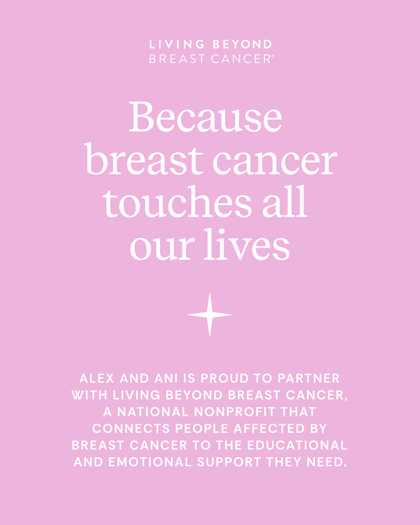 'Hope' Breast Cancer Awareness Pink Ribbon Necklace