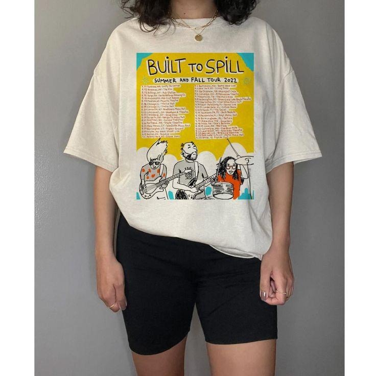 Built to Spill Summer And Fall Tour T-Shirt, Indie Rock Fan Tee