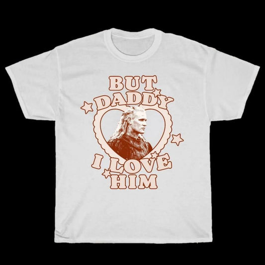 But Daddy I Love Him Daem0n T Shirt, Y2k Movie Character Tee, Fantasy Readers Gifts, Booktok Merch, Fantasy Book Apparel, Unisex T-Shirt, Gifts For Women, Short Sleeve Tee Shirt