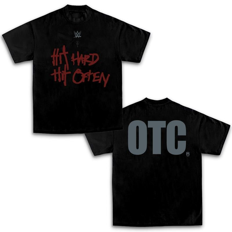 CJ x WWE OTC Wrestlemania 2025 Tee, Wrestlemania 2025 Fans Shirt, Wrestling Tee, Unisex Graphic For WWE Fans Clothing, WWE Tee, Menswear Cotton Crewneck Clothes Top Apparel