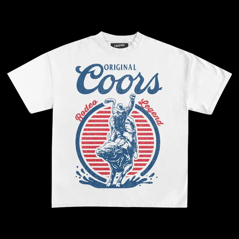 COORS RODEO VINTAGE VINTAGE TEE | MEN'S GRAPHIC T-SHIRT SWEATSHIRT HOODIE | GIFT FOR FAN