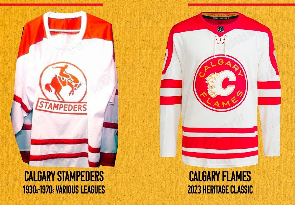 Calgary Flames 2023 Heritage Classic Style 3