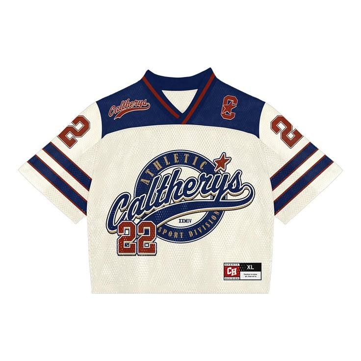 Caltherys Athletic Sport Division Number 22 Jersey Mesh T-Shirts, Hoodie, Sweatshirt | WearSparks.com
