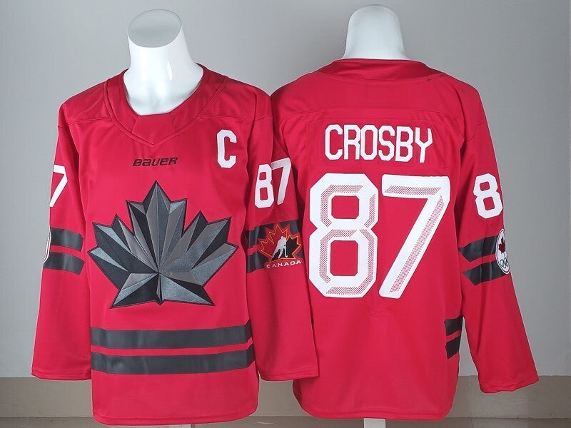 Canada Hockey #87 Sidney Crosby Canada 2026 Winter Olympics Edition Style 6