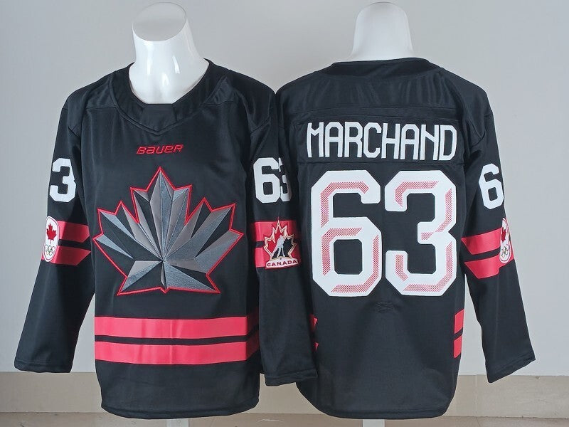 Canada hockey #63 brad marchand Canada 2026 Winter Olympics Edition Style 2