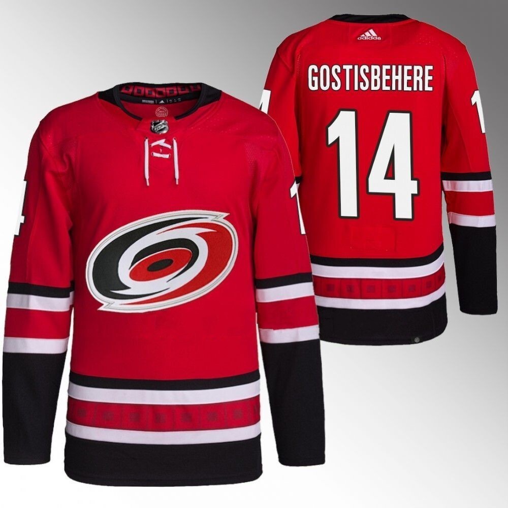 Carolina Hurricanes #14 Shayne Gostisbehere Red Home Jersey