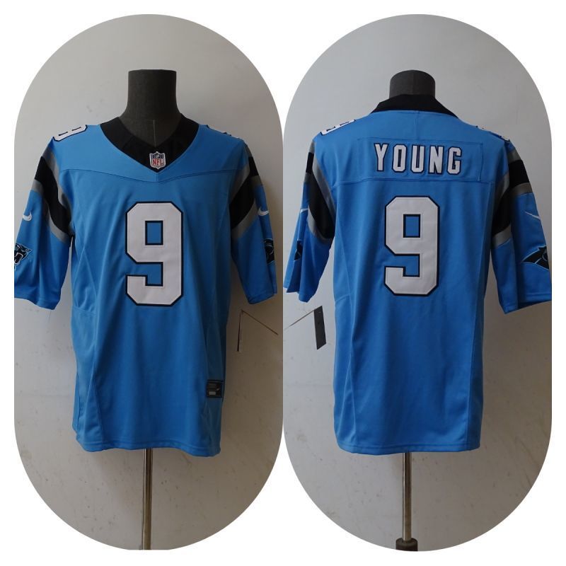 Carolina Panthers #9 Bryce Young Panthers 3 Edition 1 Style 2