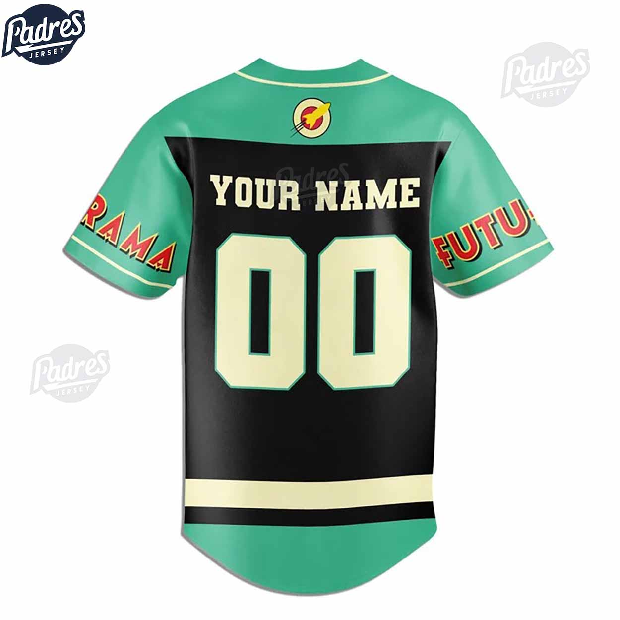 Cartoon Futurama Custom Baseball Jersey Style - Padres Jersey Oasis: Elevate Your Baseball Style Game