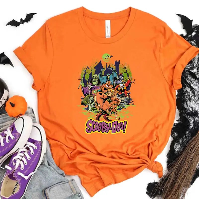 Cartoon Shirt, Hallowen Shirt, Cute Fall Shirt, Spooky Season Hoodie, Sweatshirt | WearSparks.com