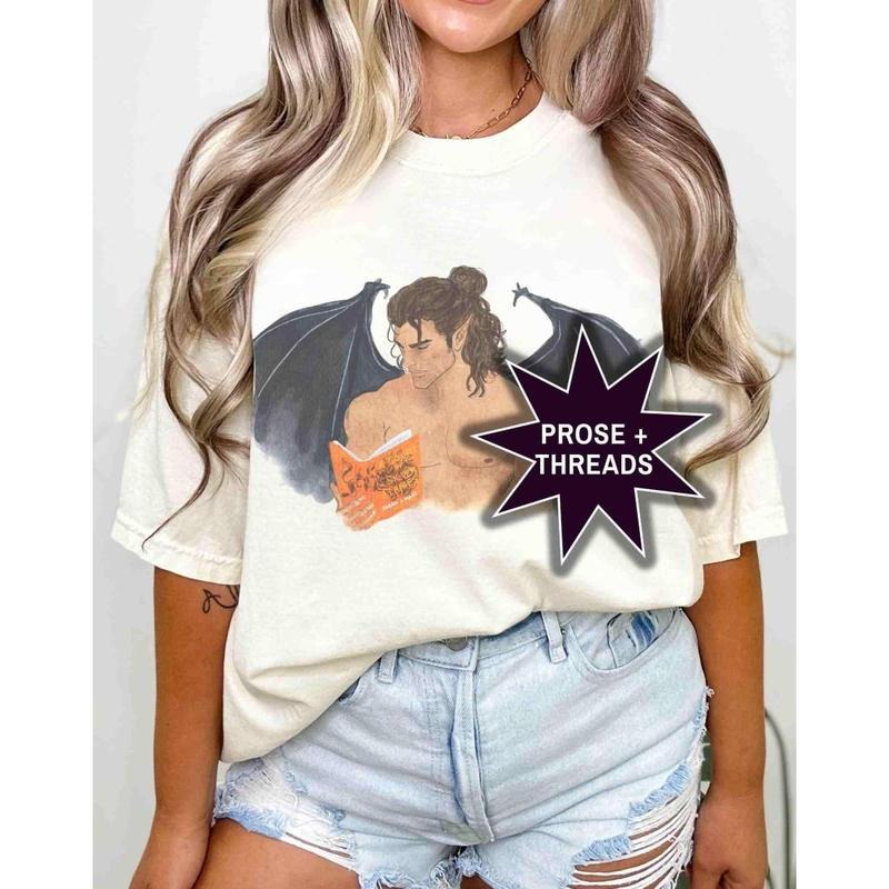 Cassian A Court Of Silver Flames T-shirt, Sarah J Maas Sjm Merch Acotar Shirt Booktok Merch Bookstagram Shirt Sarah J Maas Gift