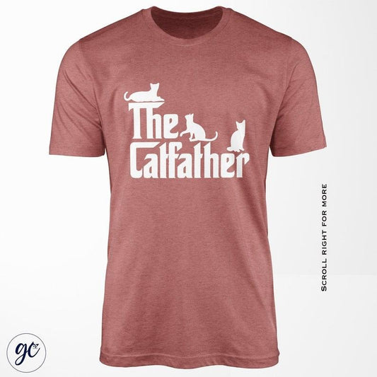 Cat Dad I The Original Cat Father T-Shirt I Cat Dad Shirt I Cat Daddy I Unisex Cat Dad T-Shirt I Gift from the Cat I Cat Dad Gift