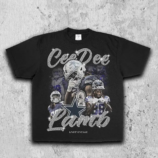 CeeDee Lamb Tee | Vintage Tee | Men's Graphic T-Shirt | Gift For Fan