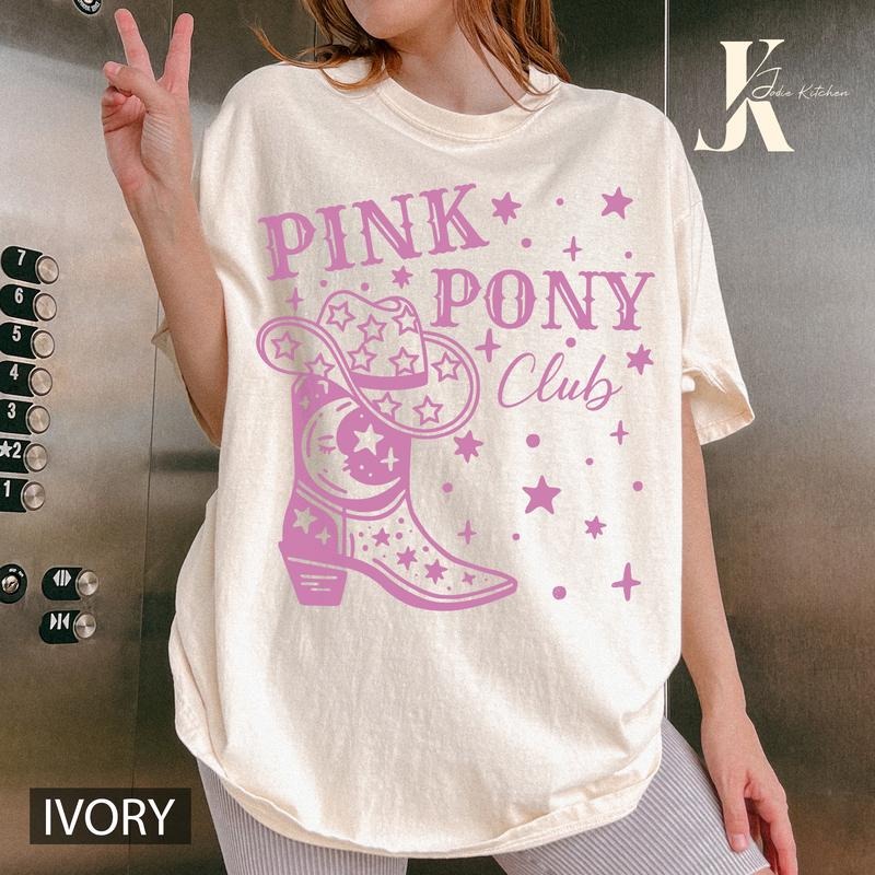 Chappell Roan T-Shirt, Pink Pony Club T-Shirt, Midwest Princess Tour, Sapphic Lesbian WLW Pride Music Tee, Comfort Colors Shirtstyle{n002}2