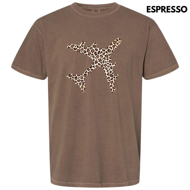 Cheetah Airplane Comfort Colors T-Shirt 'NLB'