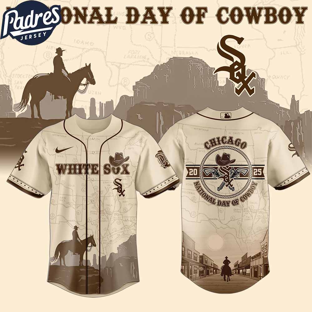 Chicago White Sox MLB X National Day Of Cowboy Personalized Baseball Jersey - Padres Jersey Oasis: Elevate Your Baseball Style Game