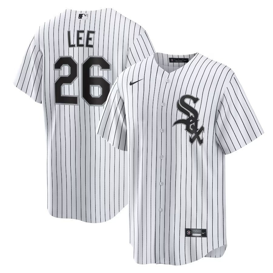 Chicago White Sox #26 Korey Lee Home Replica Jersey - White Style 2